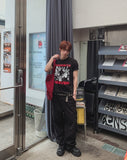 Poneer Cation Parachute Diagonal Cargo Pants