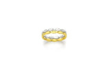 [Premium Plating] H Edition AB(C) Plume Ring Set