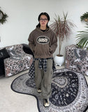 Oasis Dyeing Crop Hoodie