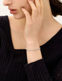 Essence Silver Shine Point Tennis Bracelet
