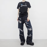 (Unisex) Teren Damage Pants