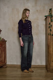 Women Coco Wide Denim Pants