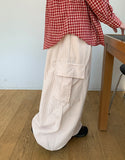 [unisex] Mikai Banding String Corduroy Cargo Pants