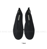 RIBBON MESH FLAT SHOES