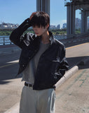 Torven Flap Leather Jacket