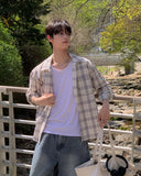 Monet Summer Check Shirt
