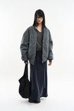Monk pigment MA-1 padded jumper
