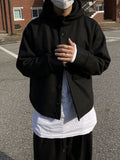 Uni Crop Hoodie Short Coat