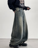 Dribble Vintage Balloon Denim Pants