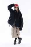 Mons hooded raglan short field jumper