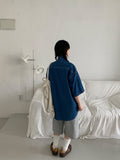 [unisex] Neico Denim Over Short Sleeve Shirt