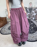 Kud Pigment Nylon Cargo Pants