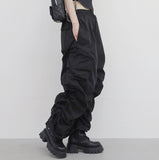 Retif String Shirring Wide Pants