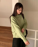 Lumby cashmere wool round mix color knit