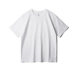 Work Basic Double Cotton Plain Short Sleeve
