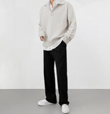 Rue wool wide slacks