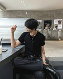 COSY Made Short Sleeve Ver Single Short Sleeve Knit Tee