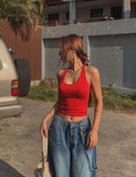 Soma Chain Balloon Denim Pants
