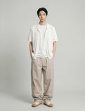 Hinge One Tuck Curved Pants
