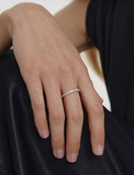 Essence Silver (W) Prime Moissanite Ring 2.0MM