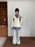 [BAONHAUS] Kathleen Banding Semi-Bootcut Pants