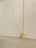 Kiko Square Rose Necklace