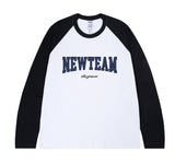 NEW TEAM Raglan Long Sleeve T-Shirt