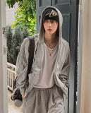 Kevin Track Hood Zip-Up