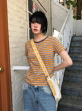 POMPY STRIPE HALF T