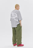 WIDE FIT SHINING LOGO TEE SHIRT