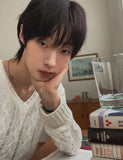 Kuri Linen Cable Slim Knit