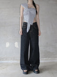 Maecho Zebra Denim Pants