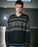 Cheese Club V-neck Knit