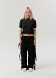 FLOWER EYELET HOOD JACKET
