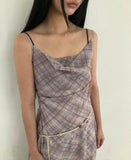 Kyuren Check Sleeveless Long One Piece
