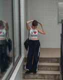 Curve Track Bridge Nylon Pants