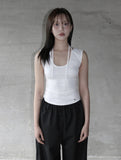 [mnem] Tunnel Strap Sleeveless