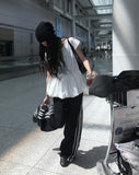 Obe Race Line Track Wide Pants