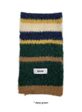 MIX WOOL STRIPE MUFFLER