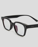 Mirror glass square eyewear