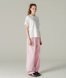 Pastel Wide Balloon Pants