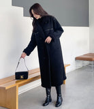 Metir High-Neck Dumble Mustang Double Long Coat