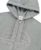 ECLIPSE RAW CUT ZIP UP HOODIE