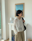 Olben Summer Flower Hood Wind Jumper
