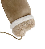 SUEDE MITTEN GLOVES