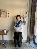 [unisex] Dokiri Lettering Brushed Hoodie