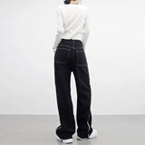 Notty Stitch Denim Pants