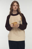 Hoppy Raglan Block Knit