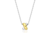 Souvni Silver (C) Twist Necklace S