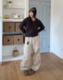 Caviel D-ring Work Cotton Pants
